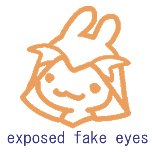 Exposed Fake Eyes